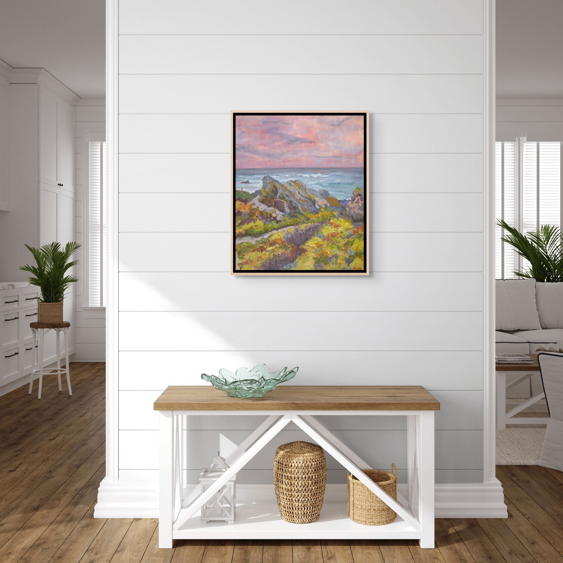 Restless Rocks - original oil painting, Monterey, Northern California