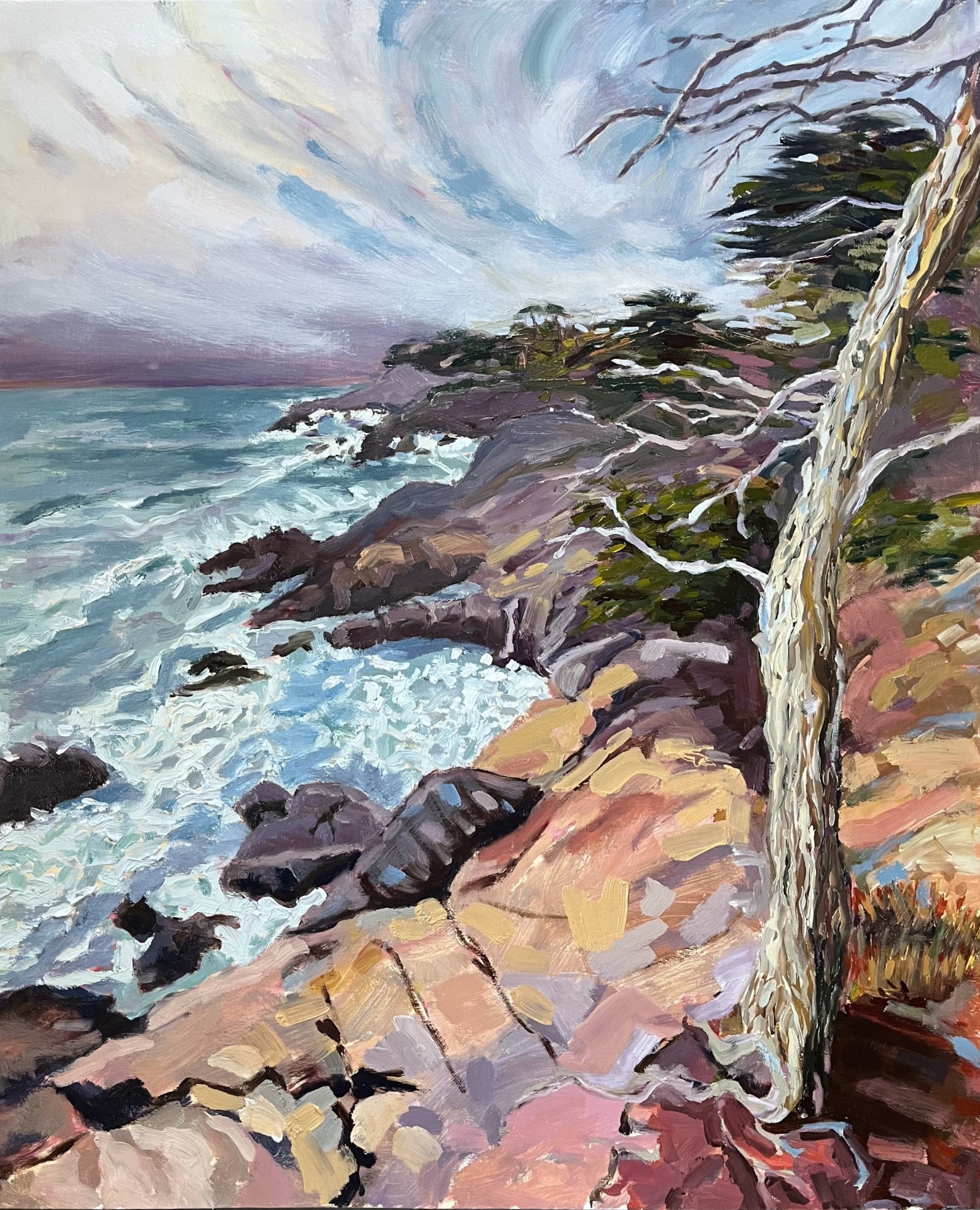 Coastal Oil Paintings | Sally Herriott | Impressionist Seascapes
